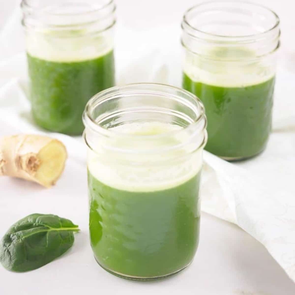 Green juice with ginger best sale